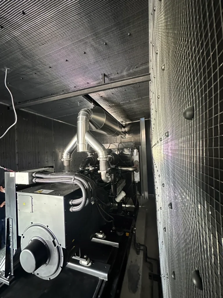 発電機室の施工例